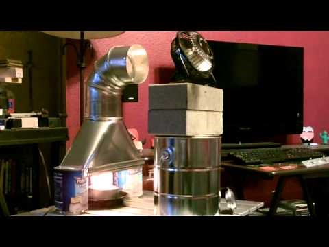 Awesome Air Heater!! - The "Stack Boot" Air Heater! - Easy DIY (350F+) Mini Off-Grid Furnace!