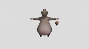 Gloria the hippo - Download Free 3D model by Jamessmartguy (@Jamefan2004)