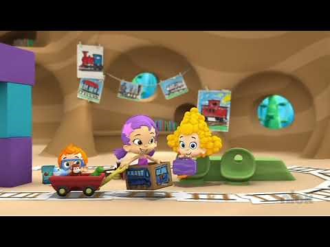 Bubble Guppies The Triple Track Train Race 2013