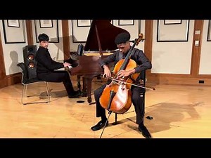 Zion Micah Solomon Anderson - Tchaikovsky Rococo Variations Original Version | 19th Century Music