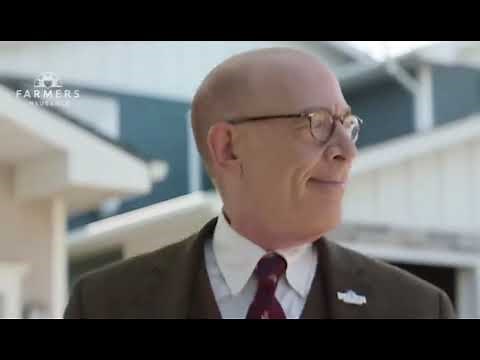 Newman Twins and Oscar Winner J.K Simmons in the new Farmers Insurance commercial.