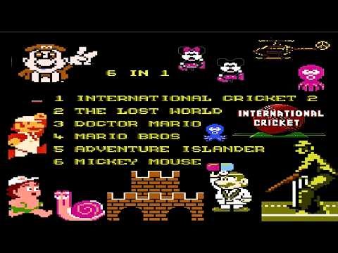 Retro Gaming Time! NES 6 in 1 Multi Cart Gameplay