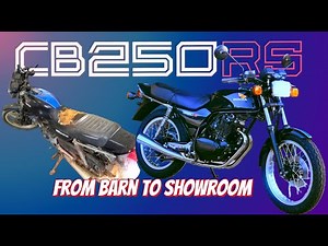 Forgotten to LEGENDARY: HONDA CB250RS Time Lapse – Part 1