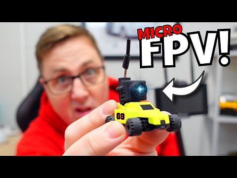Micro FPV RC Car [Spy Camera!] So Much Fun!