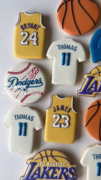 Delicious Sports-Themed Cookies for Fans