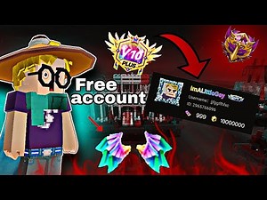 Blockman go free VIP 8 account for everyone🎁 Real account 🥳[No click bait]