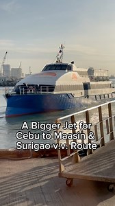 OceanJet 5 for Cebu to Surigao via Maasin City v.v. route starting today. #barko #ferry #fastcraft #ShipSpotting #shipping #maritime | Laag Ni Markee