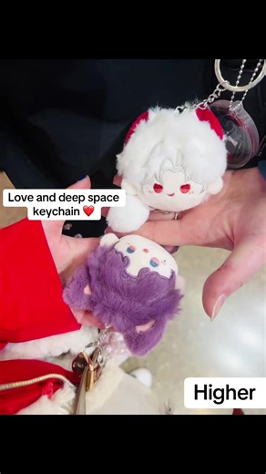 Adorable Love and Deep Space Keychains for Fans