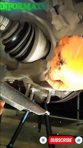 Car Front Shocks Removal | How to Remove Front Shock Absorbers Easily?#car #automotive #learning