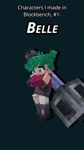 Introducing Belle - #minecraft #blockbench #animation