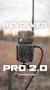 11K views · 138 reactions | Introducing the all-new Revolver Pro 2.0 — engineered for true 360-degree detection and imaging in. With an updated housing for discreet operation and added protection from the elements, plus a dual-core processor that enables advanced features like 360º live streaming and full directional control, this is the future of scouting. #StealthCam | Stealth Cam | Facebook