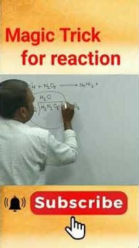 Magic trick for reaction #chemistry