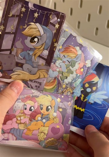My first time buying individual cards!! They’re soo cute #mylittlepony #mlp #mylittleponyfriendshipismagic #rainbowdash #derpy