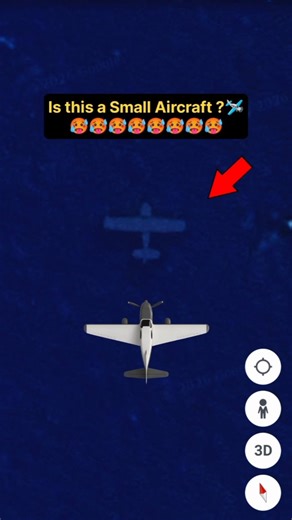 Is this a small aircraft under the water !? 🥵😨 #shorts #shortsvideo #shortsfeed #shortsviral