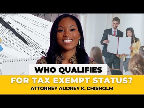 Who Qualifies For Tax Exempt Status?