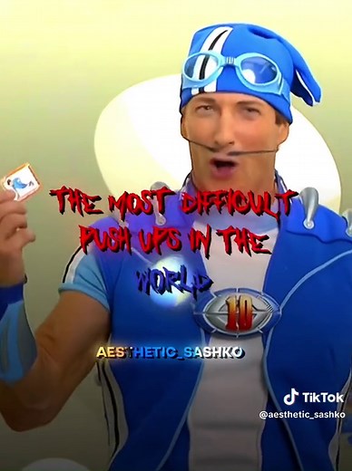 Sportacus Gym Edit: Push Up Motivation | Lazy Town
