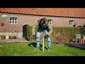 FIRST BASE DIY ground screw installation - Foundation bracket