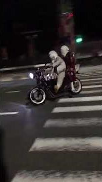 福岡の暴走族 警察の前で事故るが素早く逃走 「暴走族vs警察」