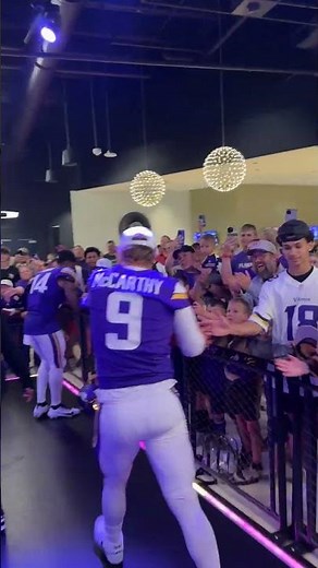 J.J. McCarthy after Preseason Win over Texans