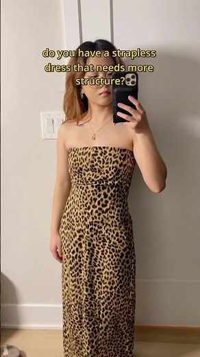 How to add boning to a strapless dress #sewingtutorial