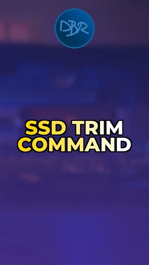 SSD TRIM Command: Why Your Drive Stays Fast #Shorts