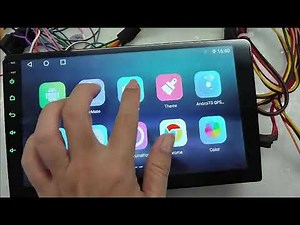 8 Core Double Din Car Mp5 Player Android 10 4GB+32GB AHD DSP With Carplay Andro