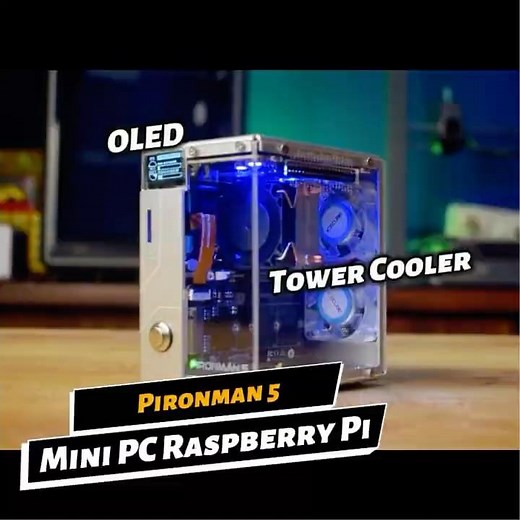Raspberry Pi 5 Turns Into a Mini PC 🔥 #arduino #arduinoproject
