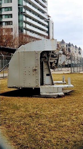 Deck gun off a tribal class destroyer Lake #Ontario #Toronto #Canada