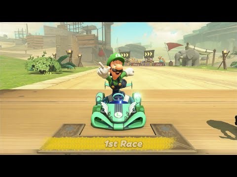 Mario Kart World - Luigi Flower Cup