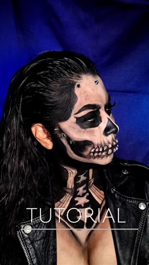 MAKEUP TUTORIAL  ¿Qué te parece este toque glam?  Si te gustó, compártelo y etiquétame en tu versión  Productos @jgliner @graftobianmakeup @graftobian_mx @colibrix.bodypaint #makeup #reelsinstagram #tutorial #catrin #glammakeup #halloweenmakeup | Jan• Makeup Artist • | Facebook