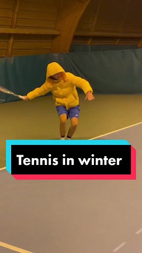 Winter Tennis Fails: Losing Your Hand with the Frame!