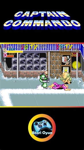 Captain Commando - ARCADE / CAPCOM #bestarcadegames #retrogaming #arcade #retrogameroom #retro