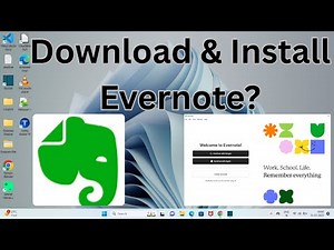 How to Download & Install Evernote in Windows 11?