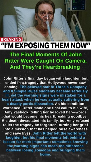 The Final Moments Of John Ritter Were Caught On Camera, And They're Heartbreaking #shorts