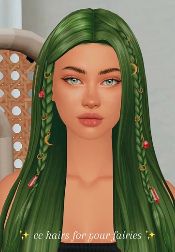 Création de cheveux CC pour vos fées dans Sims 4