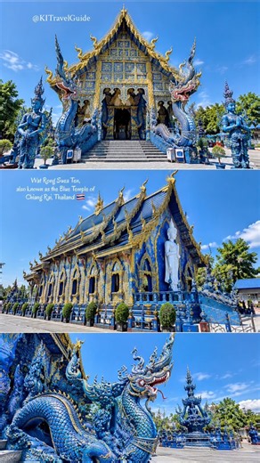 Thailand’s Magical Blue Temple in Chiang Rai | Wat Rong Suea Ten