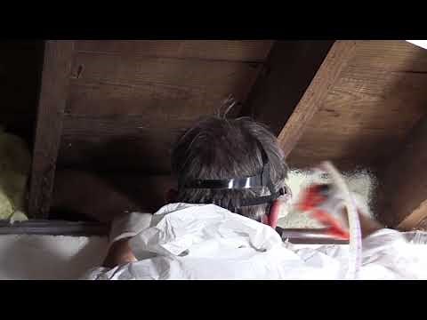 Applying Tiger Foam Spray Foam Insulation to Rim Joists