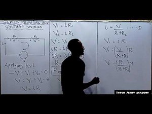 FE Review: Voltage Divider Rule Explained (Step-by-Step Derivation) | Series Resistor Circuit