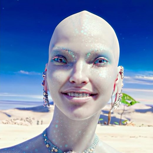 Valérian and the City of a Thousand Planets (2017) | She washes her face with pearls 🐚💧