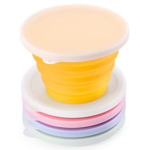 [Hot Item] Bento Silicone Box Microwave Safe Lunch Box Outdoor Picnic Heated Lunch Box Foldable Bowls