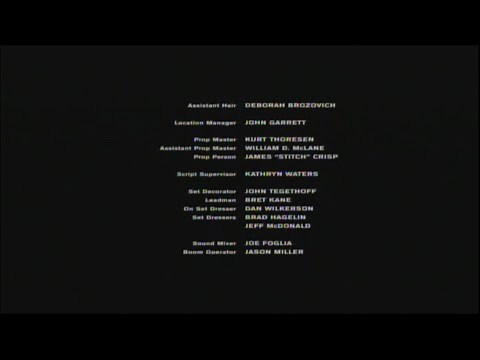 The Final Destination (2009) End Credits (HBO Zone 2025)