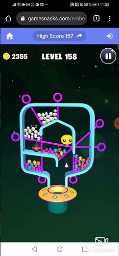 Pin the Ufo, Game, Level 158, Gamesnacks