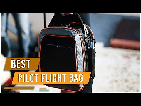 Top 5 Best Pilot Flight Bags [Review] - Air Classics Dispatch Flight Bag/IPAD and Laptop Bag [2023]