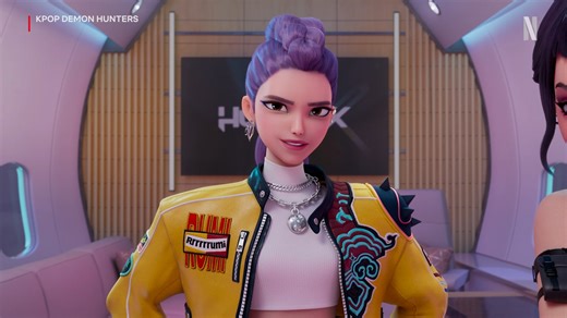 Pour vos soirées karaoké 🫰 Le film d’animation KPOP DEMON HUNTERS, c’est toujours dispo. | Netflix