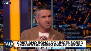 383K views · 10K reactions | "If what he said is true about them not believing what's been happening with his family... that's almost unforgivable." Kevin Pietersen responds to Piers Morgan's interview with Cristiano Ronaldo, saying Manchester United bosses need to remember that the footballing great is "human". | Piers Morgan Uncensored | Facebook