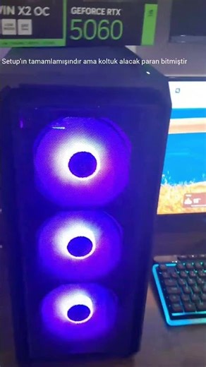 Setup'ın tamamlamışındır ama koltuk alacak paran bitmiştir ):