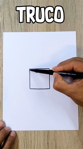 Como Dibujar en 3D paso a paso 1 🔥 #arte #dibujo #drawing #draw | Easy Art