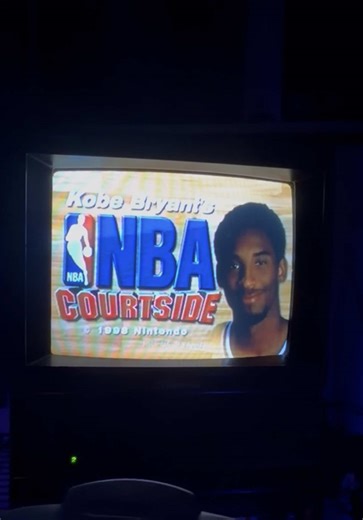 Kobe Bryant NBA Courtside on N64! It’s still #BeatLA though. #gosuns #n64 #retrogaming #nba2k