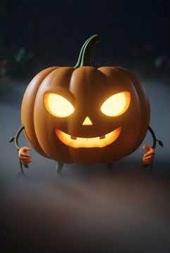 Creepy Pumpkin Creature! 🎃😱 3D Short Cartoon for Kids