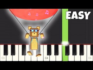 I'm A Bear - EASY Piano Tutorial - Super Bear Adventure
